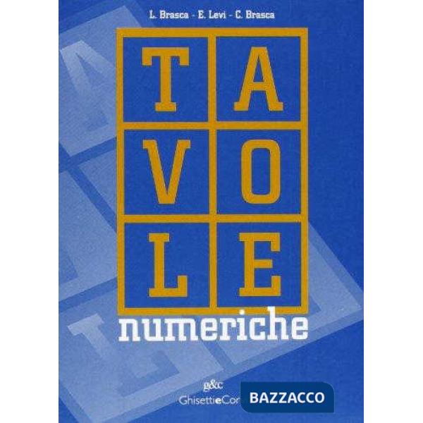 TAVOLE NUMERICHE