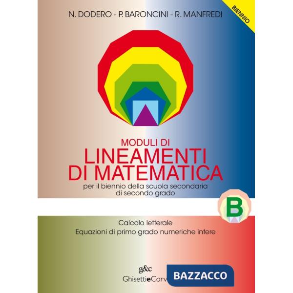 MODULI LINEAMENTI MATEMATICA BIENNIO B