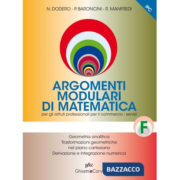 ARGOMENTI MODULARI MATEMATICA IPC F