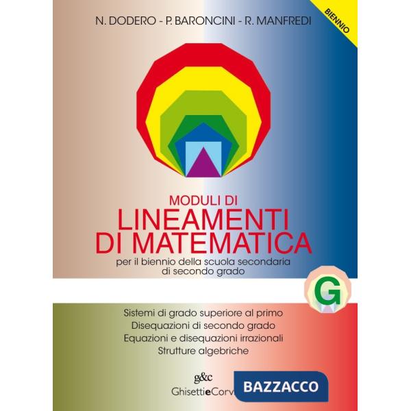 MODULI LINEAMENTI MATEMATICA BIENNIO G