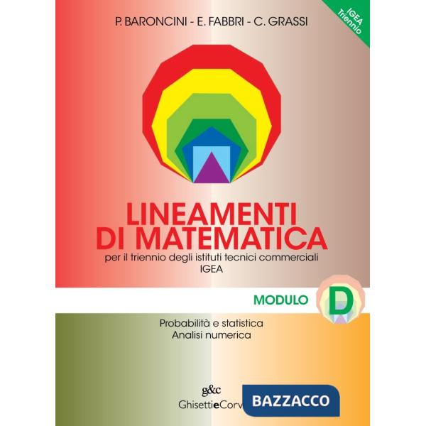 LINEAMENTI MATEMATICA IGEA TRIENNI D