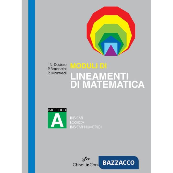 MODULI LINEAMENTI MATEMATICA CLASSICO A