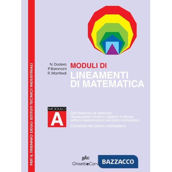 MODULI LINEAMENTI MATEMATICA ITIS TRIENNIO A