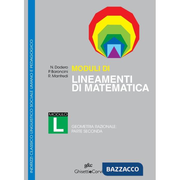 MODULI LINEAMENTI MATEMATICA CLASSICO L