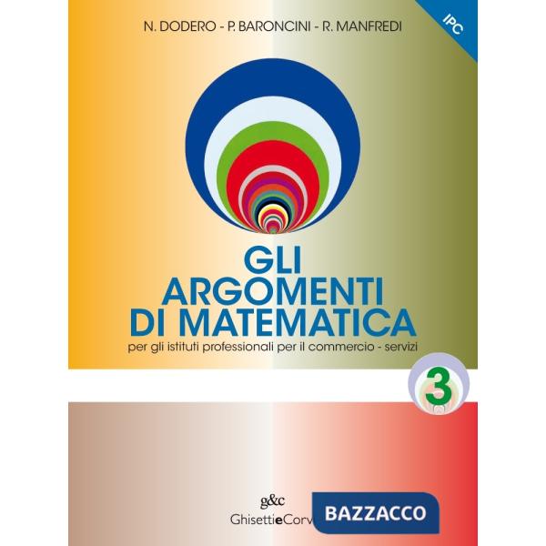 ARGOMENTI DI MATEMATICA IPC 3 NE
