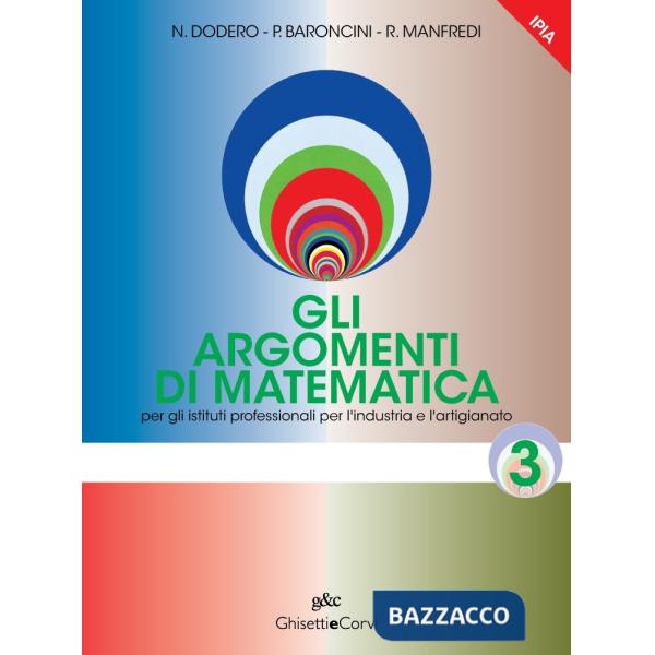 ARGOMENTI DI MATEMATICA IPSIA 3 NE