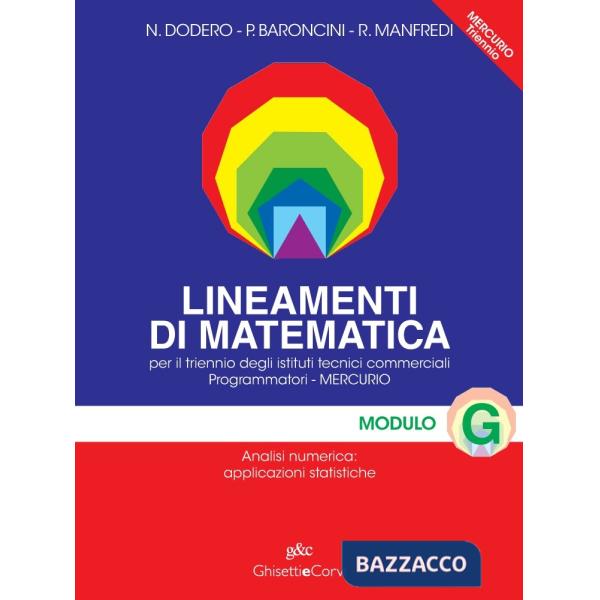 LINEAMENTI MATEMATICA MERCURIO G