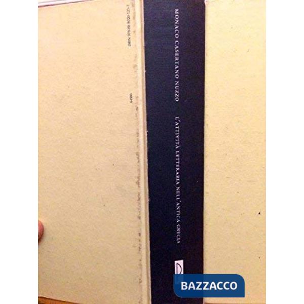 L'ATTIVITA' LETTERARIA NELL'ANTICA GRECIA