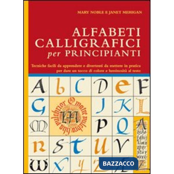 Alfabeti calligrafici per principianti