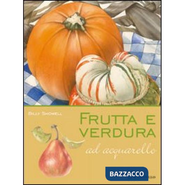 Frutta e verdura ad acquarello