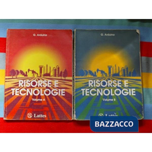 RISORSE E TECNOLOGIE