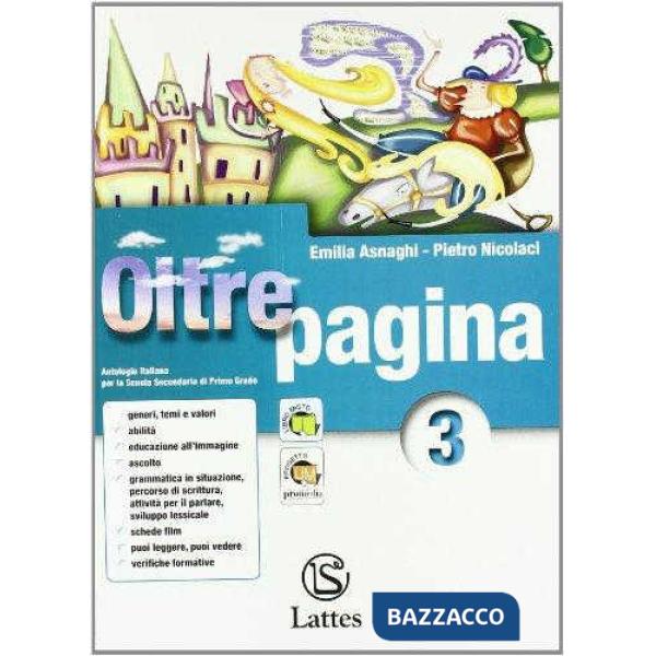 OLTREPAGINA VOL. 3 + VERIFICHE 3 + TEMI DI LETTERATURA E PROBLEMI