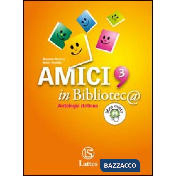 AMICI IN BIBLIOTEC@ VOL. 3 + QUADERNO DI LAVORO 3 CON PER L'ESAME