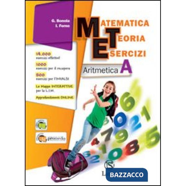 MATEMATICA TEORIA ESERCIZI-ARITMETICA A + TAVOLE + IL MIO QUADERNO INV