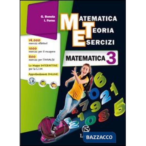 MATEMATICA TEORIA ESERCIZI-MATEMATICA 3 + INVALSI