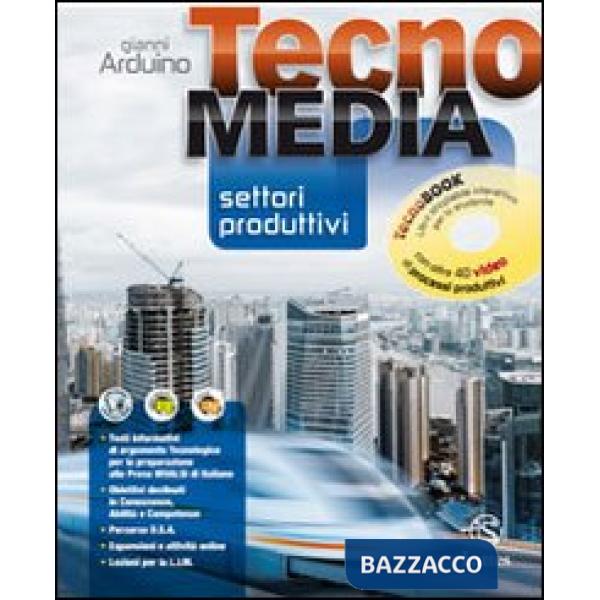 TECNOMEDIA DISEGNO LABORATORIO CON DVD + SETTORI PRODUTTIVI