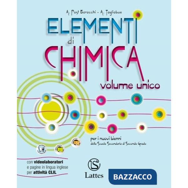 ELEMENTI DI CHIMICA VOLUME UNICO + ATTIVITA SPERIMENTALI ONLINE