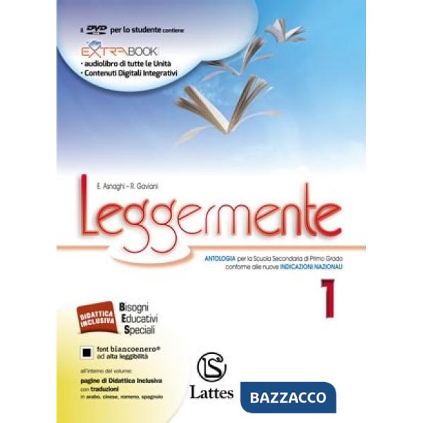 LEGGERMENTE VOL. 1 CON DVD-ROM + IL MITO E L'EPICA + LIBRO DELLE COMPE