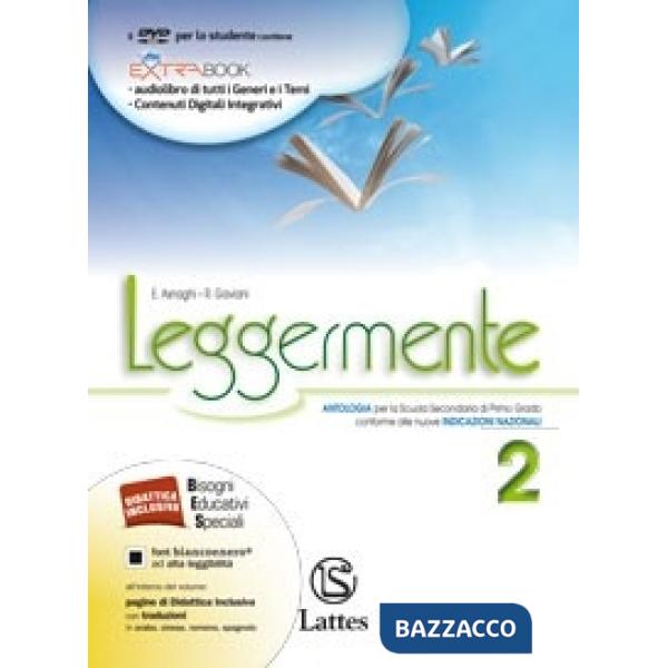 LEGGERMENTE VOL. 2 + LA LETTERATURA + LIBRO DELLE