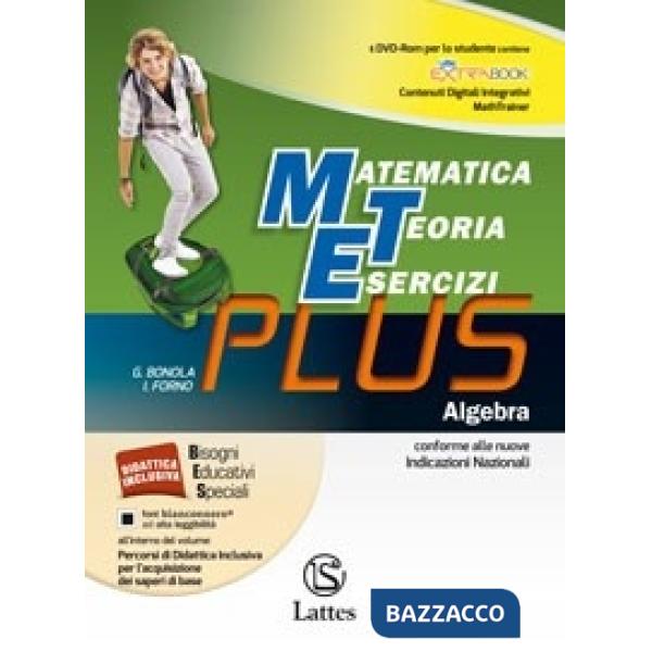 MATEMATICA ALGEBRA TEORIA ESERCIZI PLUS