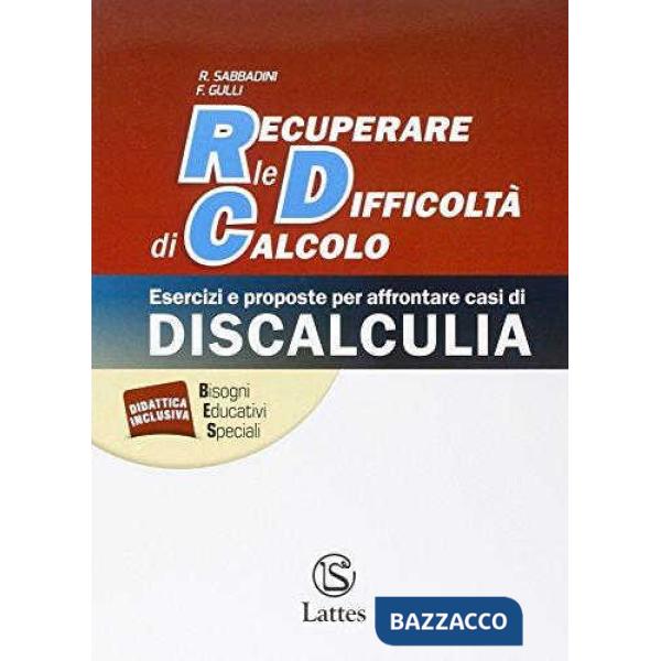 RECUPERARE LE DIFFICOLTA DI CALCOLO