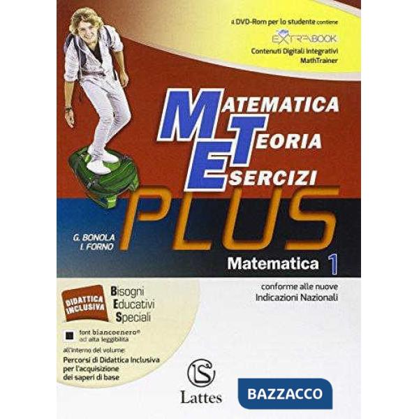 MATEMATICA TEORIA ESERCIZI PLUS-MATEMATICA 1 + CD + TAVOLE