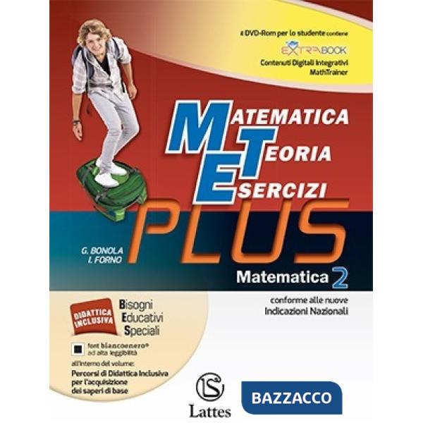 MATEMATICA TEORIA ESERCIZI PLUS MATEMATICA 2 + QUAD. + MI PREP.INT.
