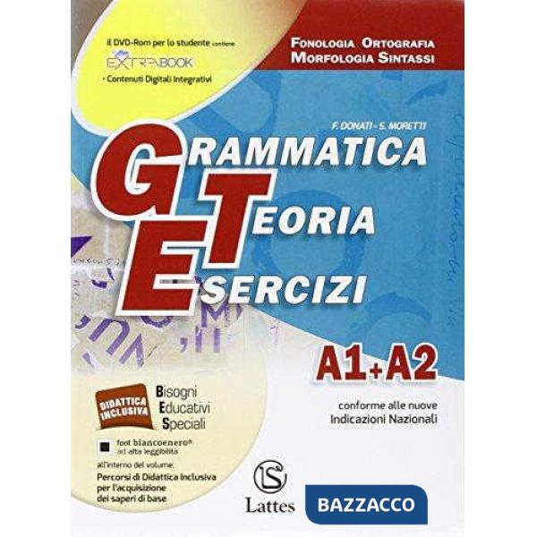 GRAMMATICA TEORIA ESERCIZI A (A1 + A2) + CD E PROVE D'INGRESSO + VOL.