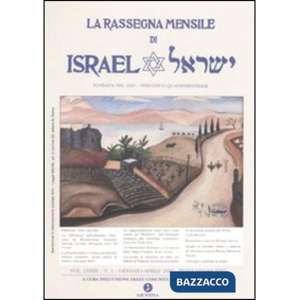 Rassegna mensile di Israel n. 1/07