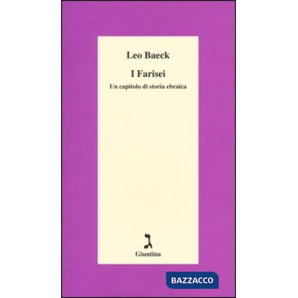 Farisei. Un capitolo di storia ebraica (I)