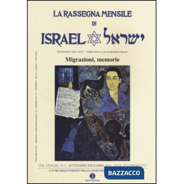 Rassegna mensile di Israel (2012) Settembre-dicembre 2012 (La). Vol. 3