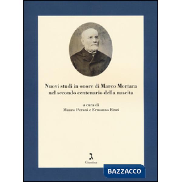 Nuovi studi in onore di Marco Mortara nel secondo centenario della nascita