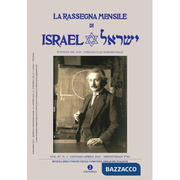 Rassegna mensile di Israel (La). Vol. 87/1