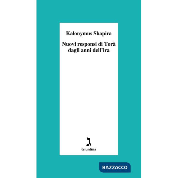 Nuovi responsi di Torà dagli anni dell'ira