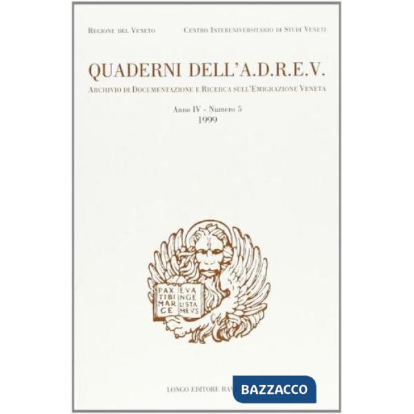 Quaderni dell'ADREV. Vol. 5