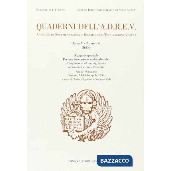 Quaderni dell'ADREV. Vol. 6