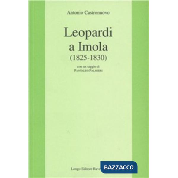 Leopardi a Imola (1825-1830)