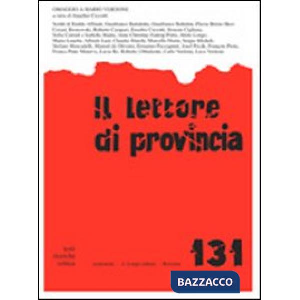 Lettore di provincia (Il). Vol. 131: Omaggio a Mario Verdone
