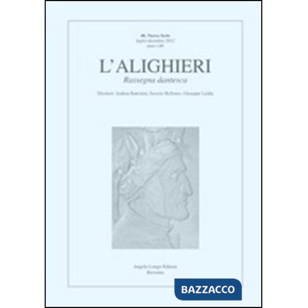 Alighieri. Rassegna dantesca (L'). Vol. 42
