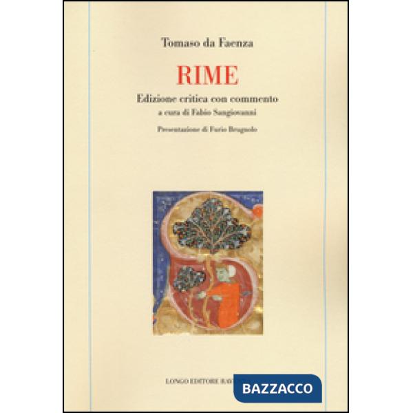 Rime. Ediz. critica con commento