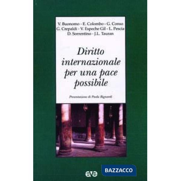 Diritto internazionale per una pace possibile