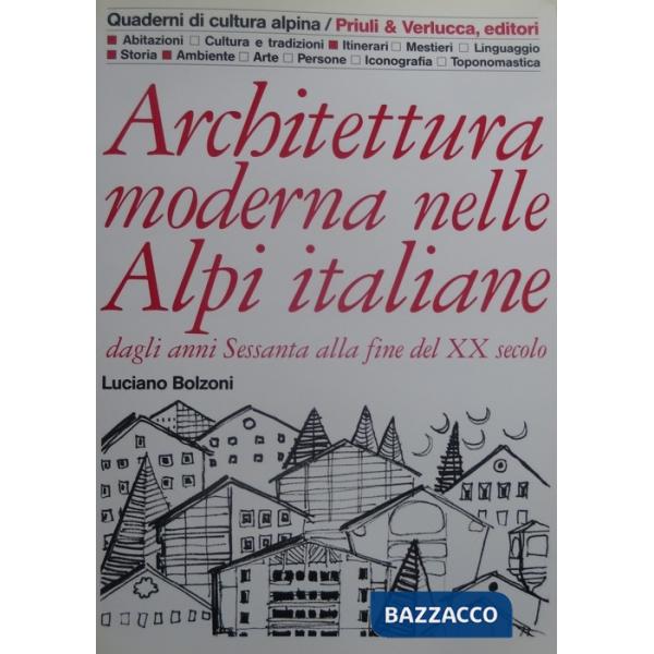 Architettura moderna nelle Alpi italiane dagli anni Sessanta alla fine del XX se