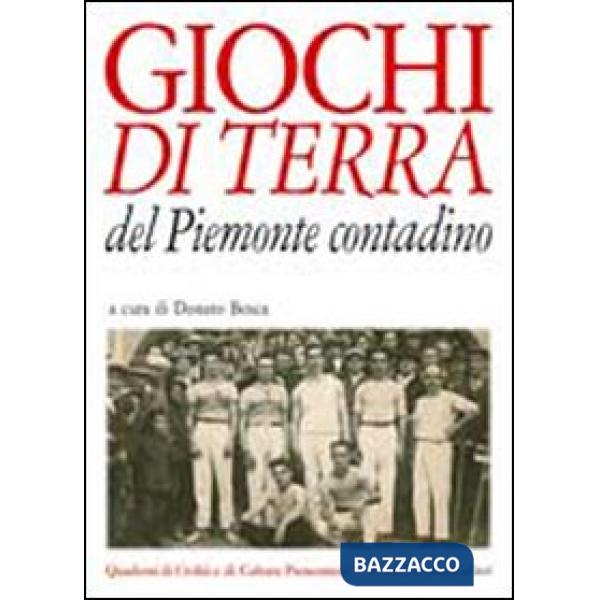 Giochi di terra del Piemonte contadino