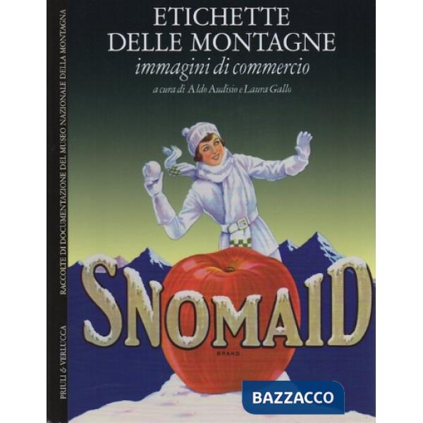 Etichette delle montagne. Immagini di commercio. Ediz. italiana e inglese