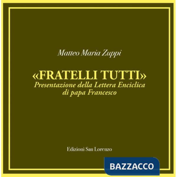 «Fratelli tutti». Presentazione della lettera enciclica di papa Francesco