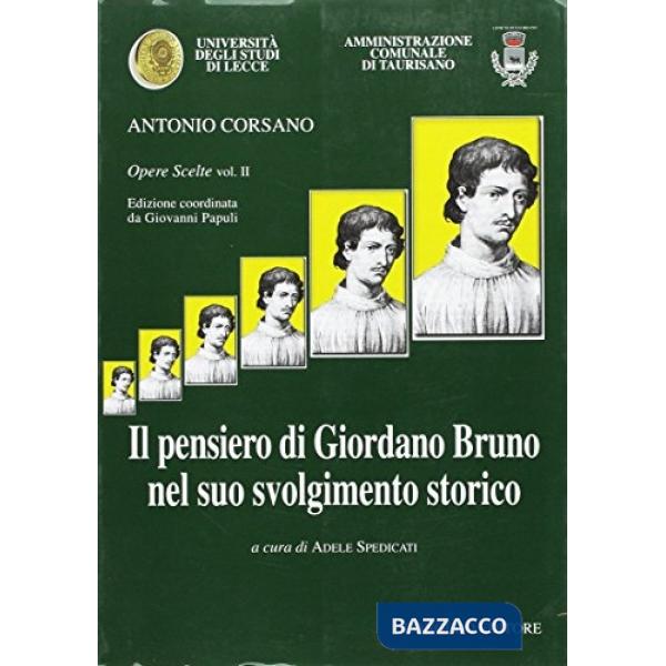 Pensiero di Giordano Bruno nel suo svolgimento storico (Il)