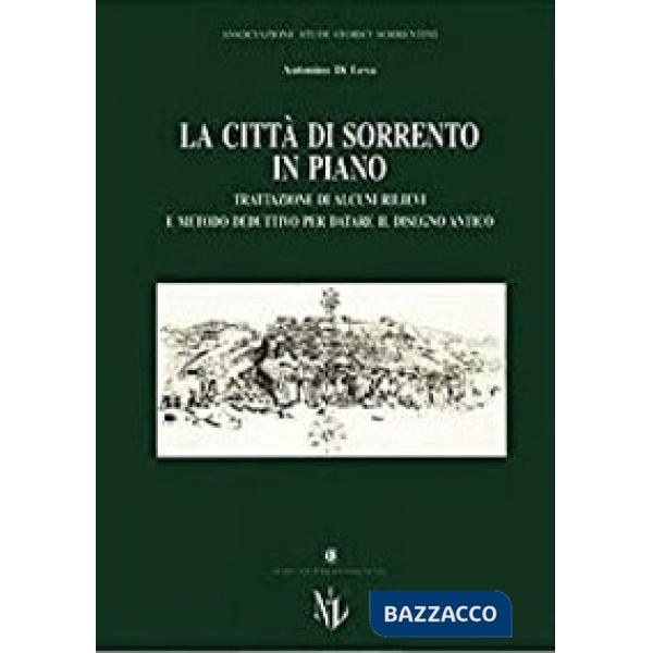 Città di Sorrento in piano. Trattazione di alcuni rilievi e metodo deduttivo per