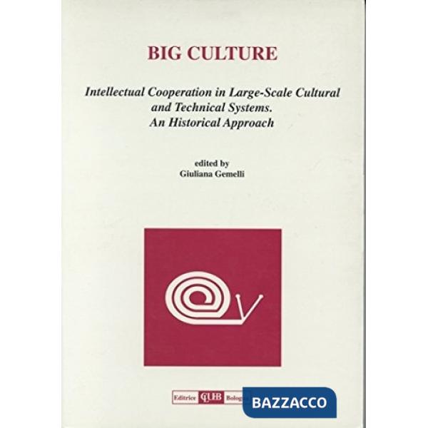 Big culture. Intellectual co-operation in large-scale cultural and technical systems. An historical approach