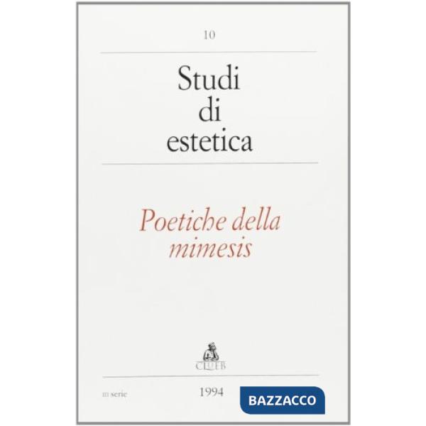 Studi di estetica. Vol. 10
