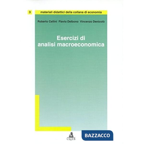 Esercizi di analisi macroeconomica